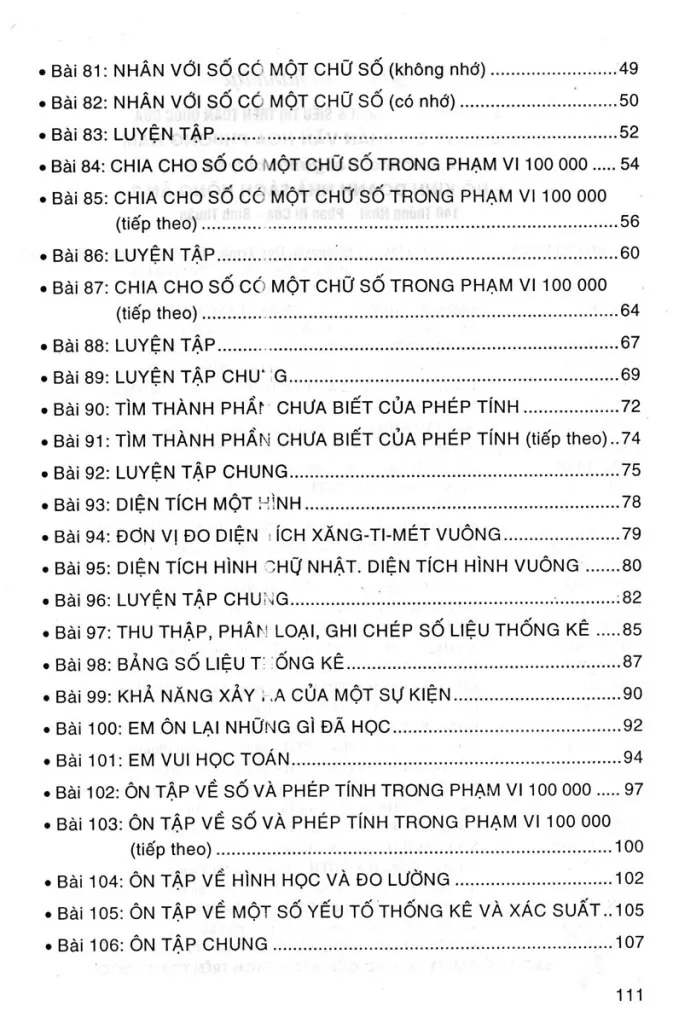 HƯỚNG DẪN GIẢI BÀI TẬP TOÁN LỚP 3 - TẬP 2 (Bám sát SGK Cánh Diều)